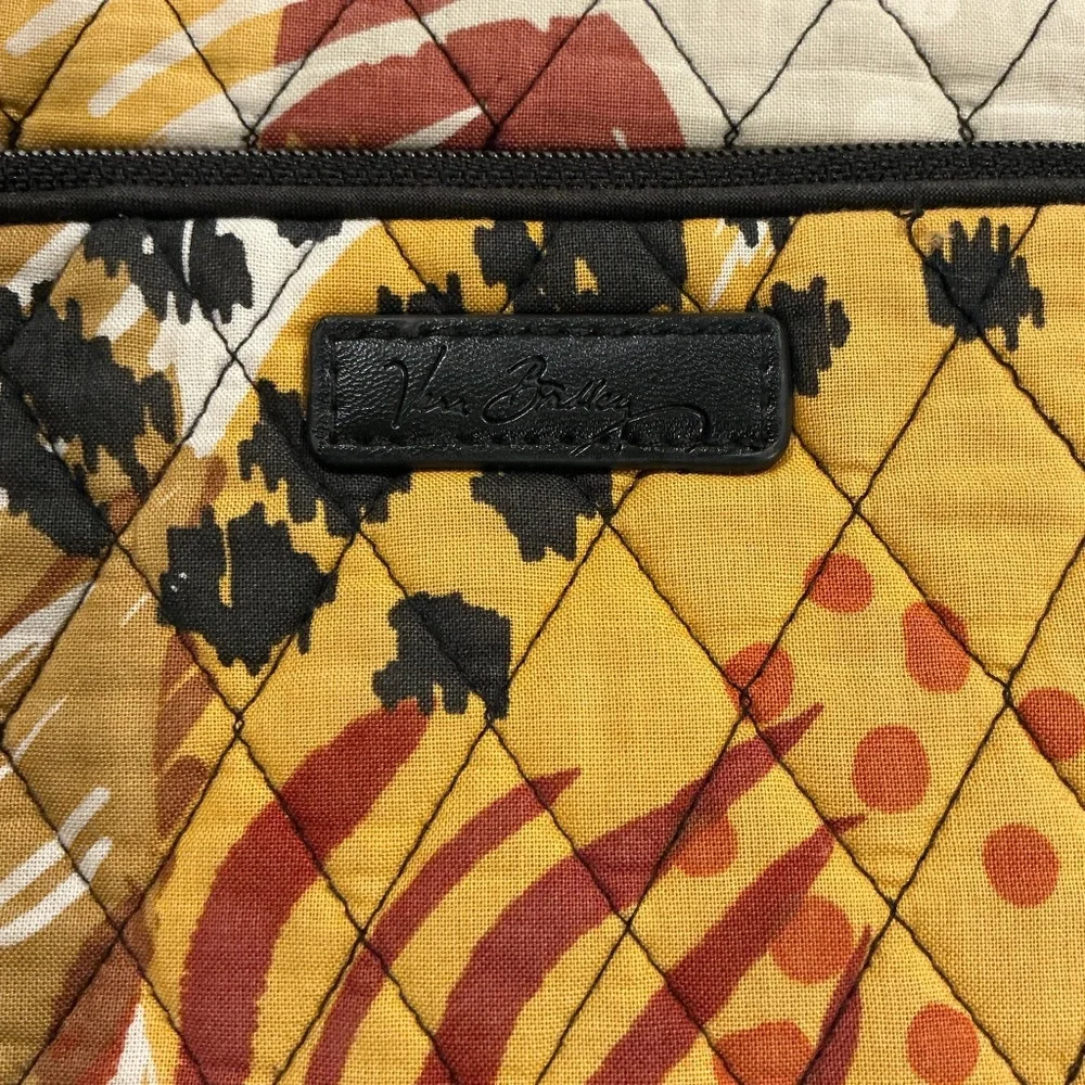 Vera Bradley Quilted Crossbody Shoulder Bag Multicolor Retired Pattern